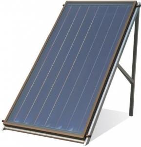 Plaque plate solaire en aluminium